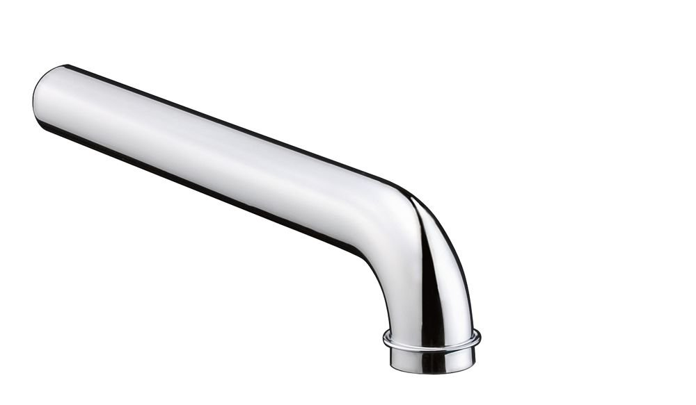 Hansgrohe 53555 1.1/4" Chrome Curved Pipe
