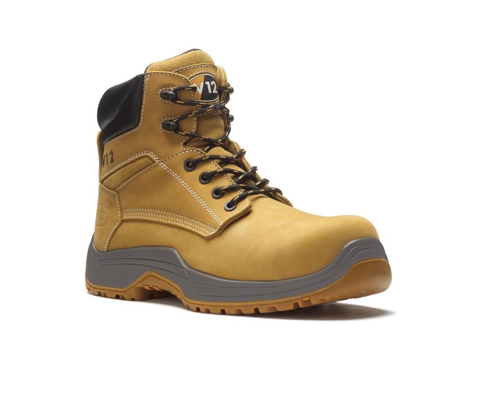 VR6002 Honey Nubuck Safety Boot Size 11