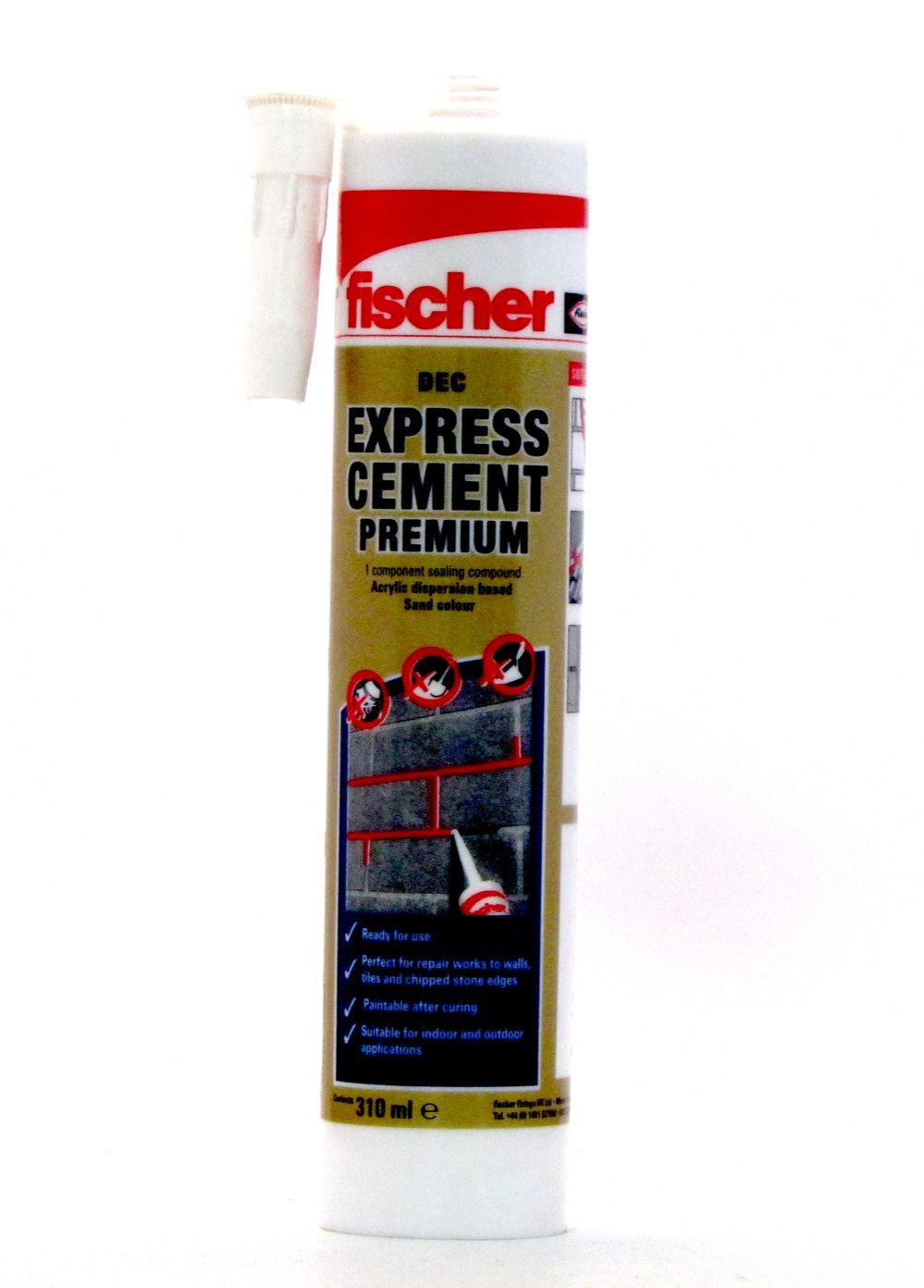 Fischer Express Cement 310mL Sand