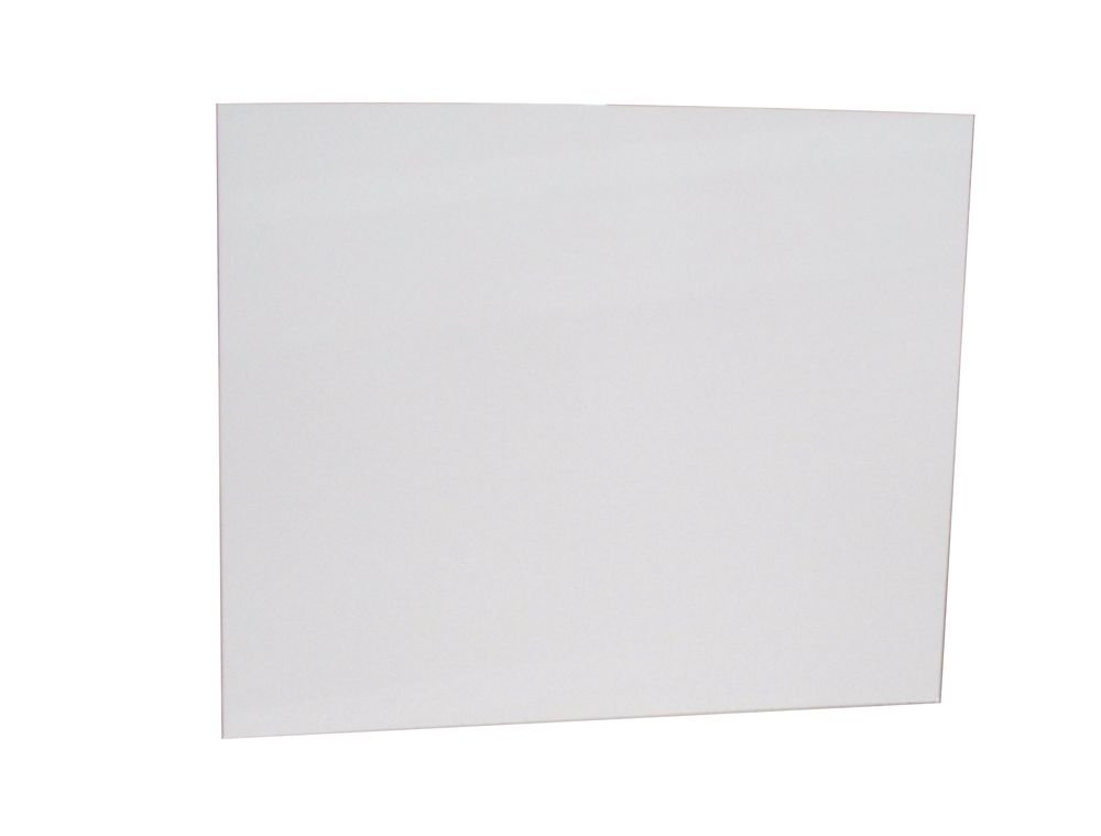 Hardboard End Panel 2'6" X 2' White 429HBEW
