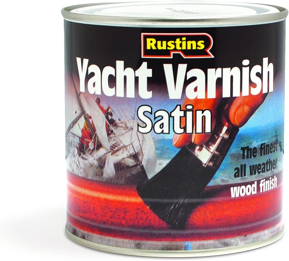 RUSTINS YACHT VARNISH SATIN 500ML