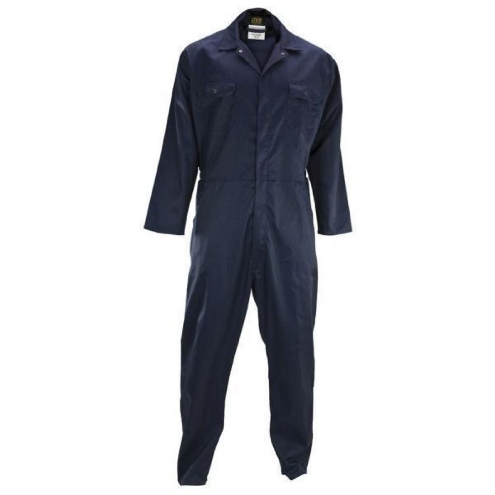 Boiler Suit Large 42"-44" Blue Cotton 112