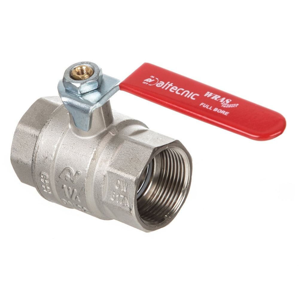 2" F / F Red Lever Ball Valve Water