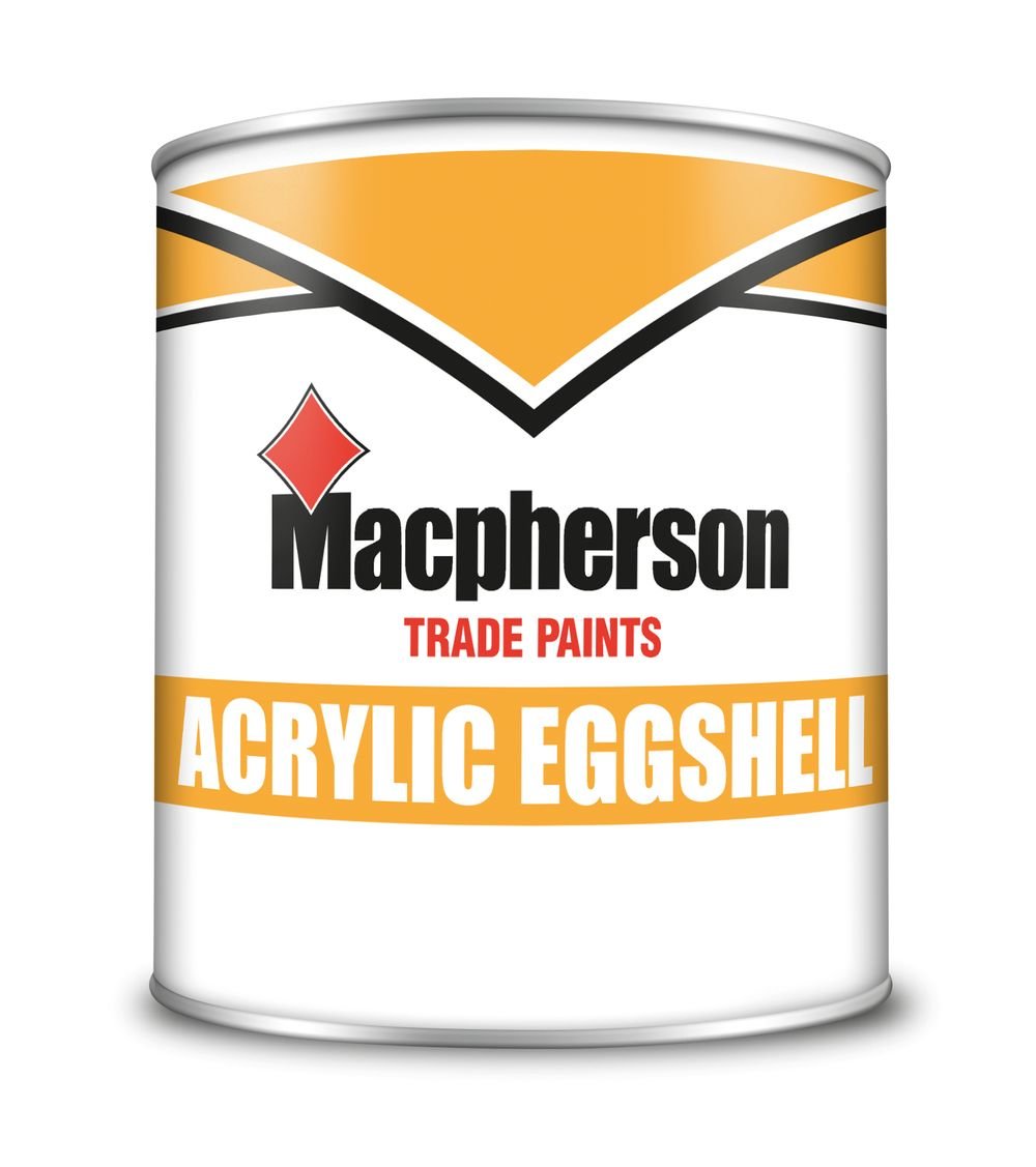 Mac Acrylic Eggshell Brilliant White 1L