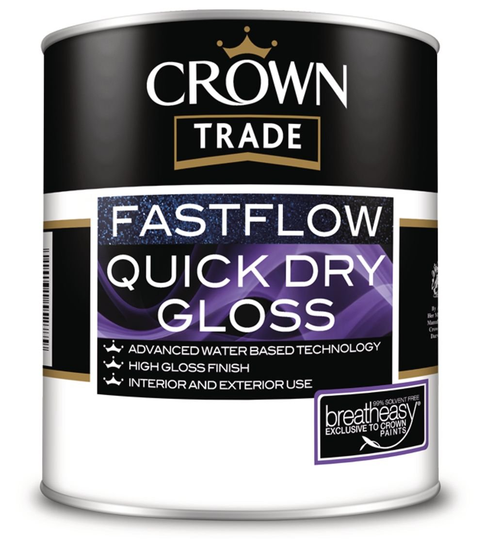 Crown Trade Fastflow Q / D 1L Gloss Black