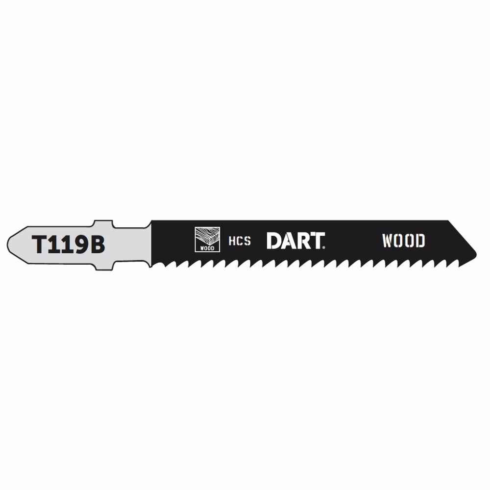 Dart T119B Jigsaw Wood Blades (PACK)