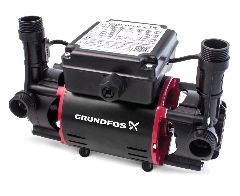 Grundfos STR2 Positive 1.5BAR Twin Pump