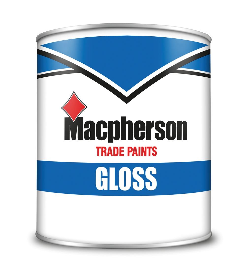 Mac Gloss 1L Black Paint