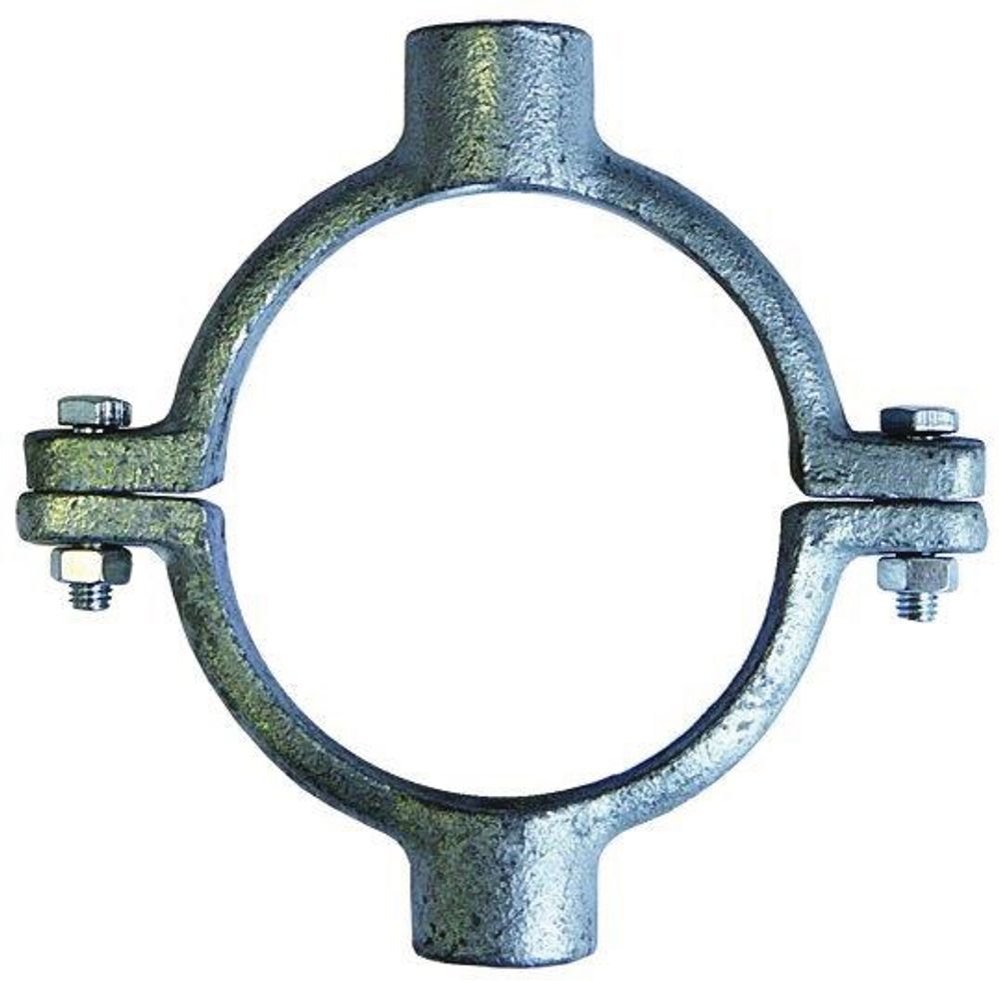Galvanized 1" 530mg GALV Double Ring Clip M10