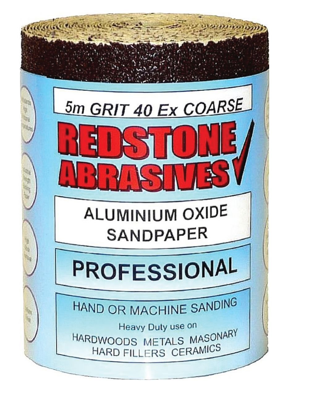 Redstone Abrasives Red 80 Grit (5M)